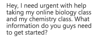 Post Details Of The Class Your Want Taken.